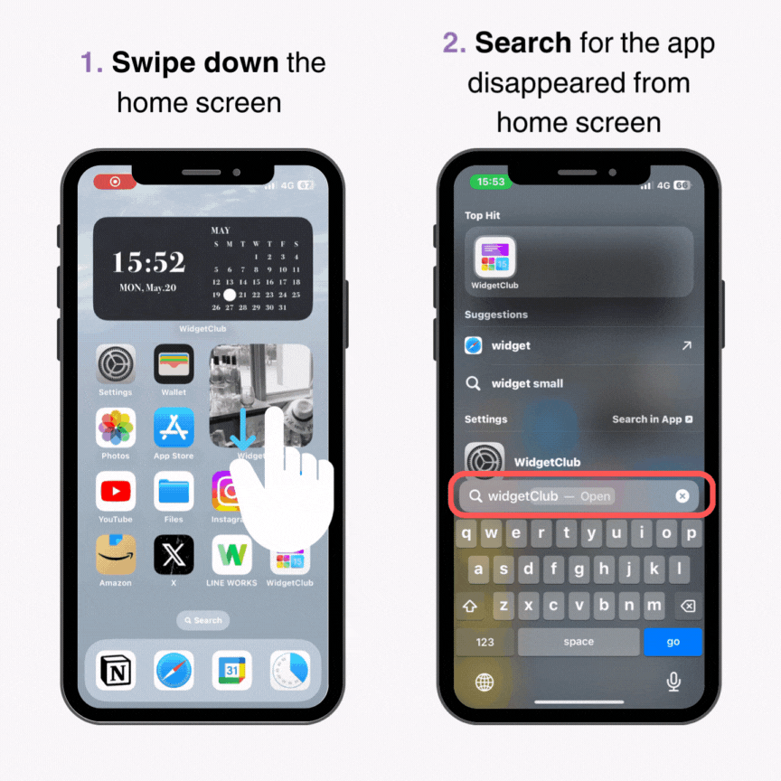 #1 图片:如何恢复从 iPhone 主画面消失的应用程序