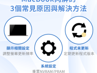 MacBook闪屏是为什么? 掌握3个原因终止异常闪烁