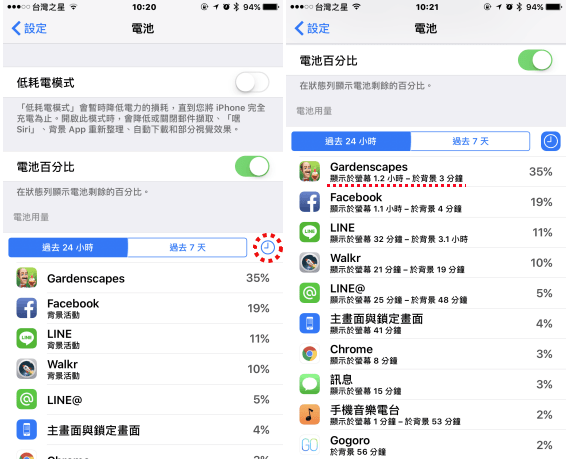 你每天花多少时间滑手机? iPhone内置电池功能跟你说