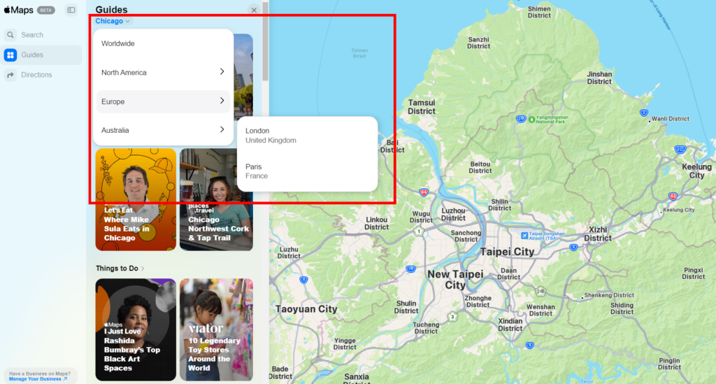 Apple Maps推出网页版,三大功能一次整理给你!