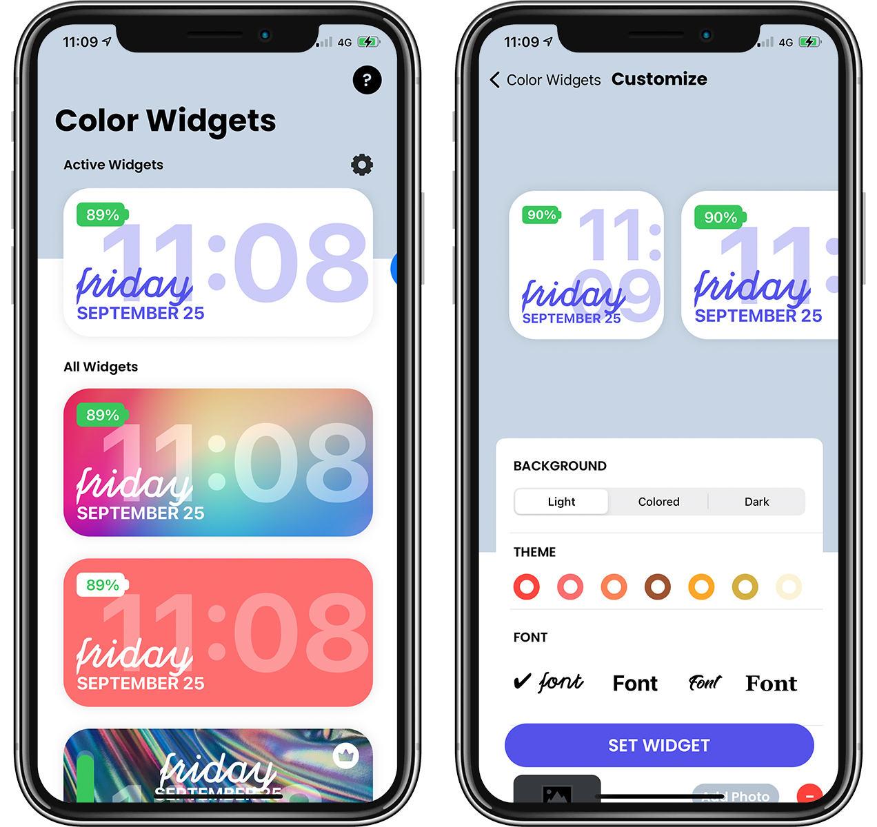 iOS 14 小工具:最好看的桌面时钟、主画面日历小工具推荐