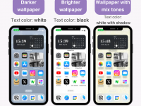如何更改 iPhone 主屏幕上的文字颜色