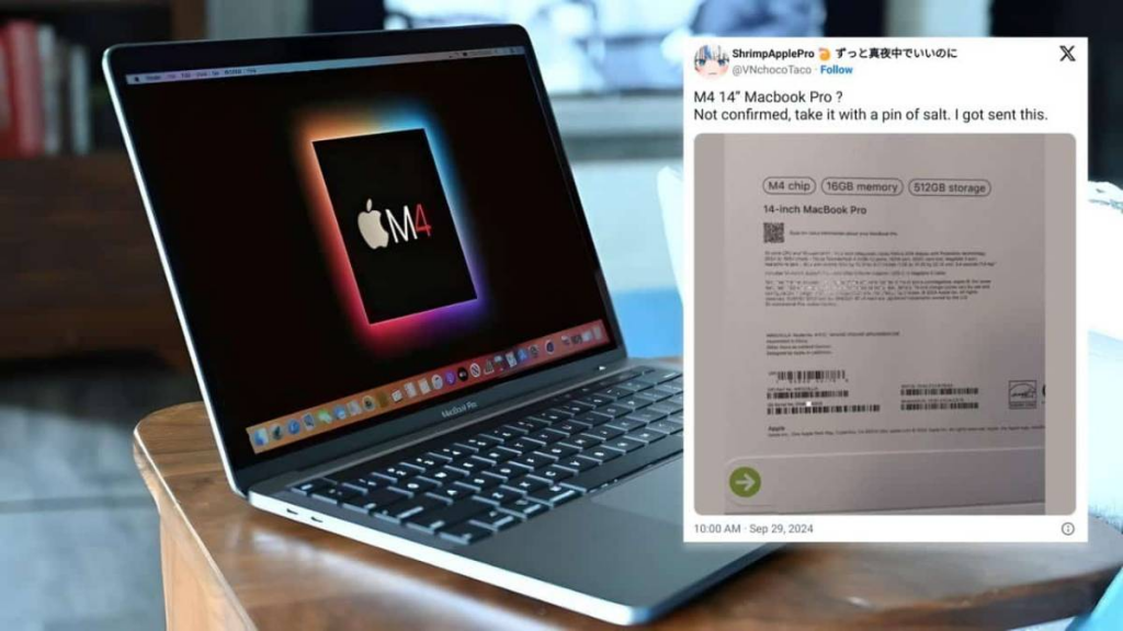 M4 版 MacBook Pro 包装曝光 料 10 月底前正式发布 第1张 M4 版 MacBook Pro 包装曝光 料 10 月底前正式发布 第1张