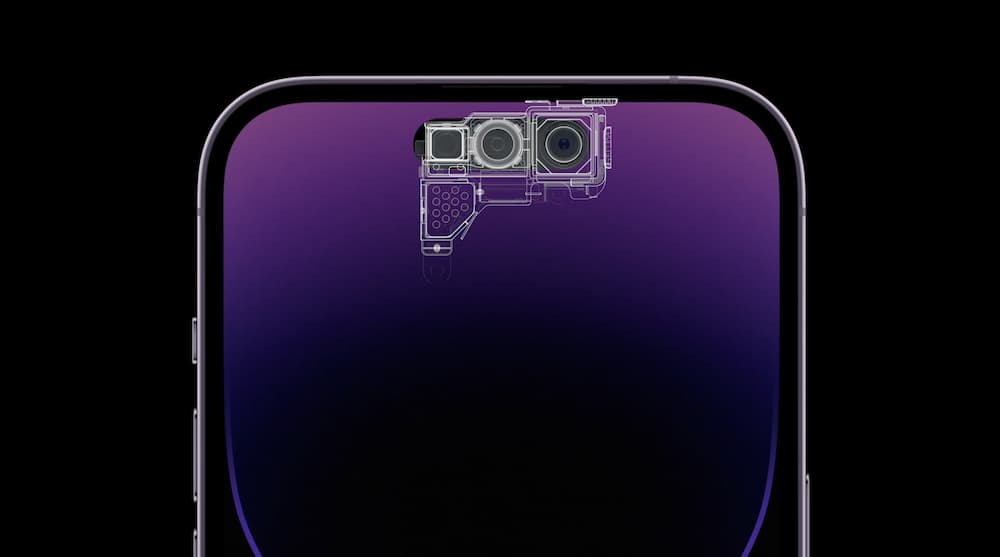 iphone14 pro Dynamic Island hardware