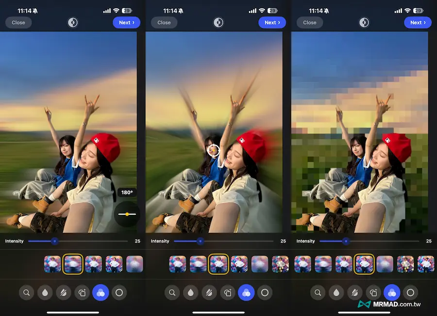 iPhone照片模糊处理工具《Blur Photo Editor》上手技巧 4