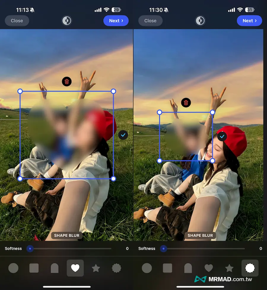 iPhone照片模糊处理工具《Blur Photo Editor》上手技巧 3