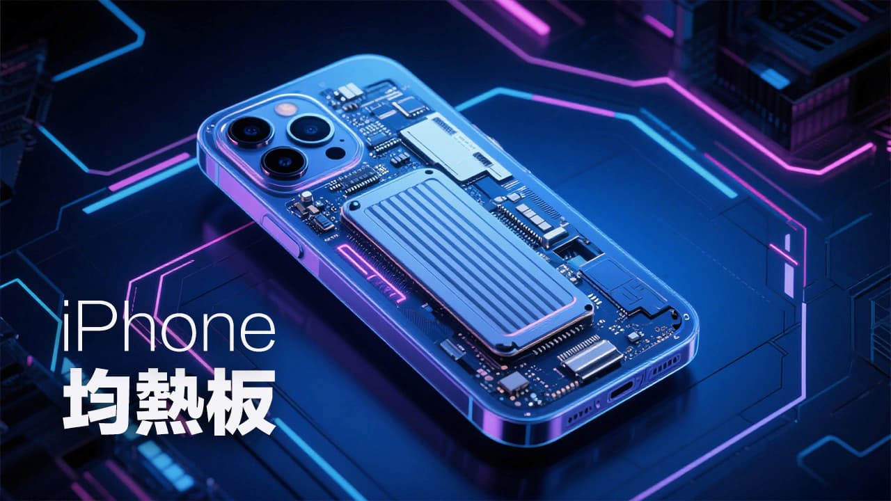 iPhone 17 Pro均热板散热实照外泄! VC混合设计和特色全解析