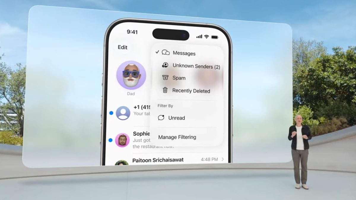 iOS 26 正式推出:全新圆角精简玻璃设计,内建App整合更多AI辅助功能