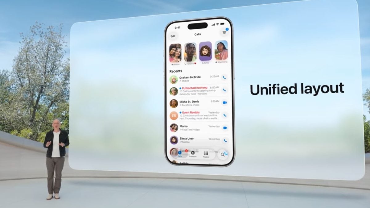 iOS 26 正式推出:全新圆角精简玻璃设计,内建App整合更多AI辅助功能