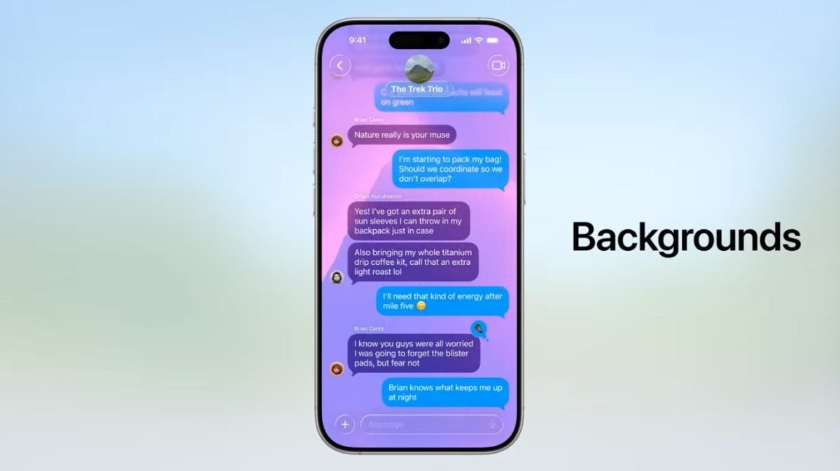 iOS 26 正式推出:全新圆角精简玻璃设计,内建App整合更多AI辅助功能