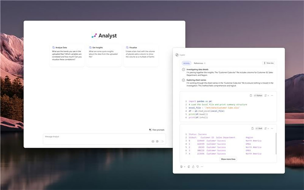 微软向所有 Microsoft 365 Copilot 用户开放 Researcher 与 Analyst AI 代理功能 - 锐达哥