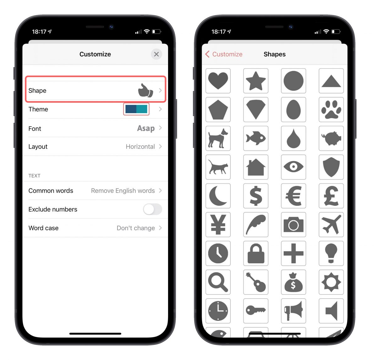 限时免费:用 WordPack 建立专属的云文字!当卡片、装饰、衣服图案都好看 第8张 限时免费:用 WordPack 建立专属的云文字!当卡片、装饰、衣服图案都好看 第8张
