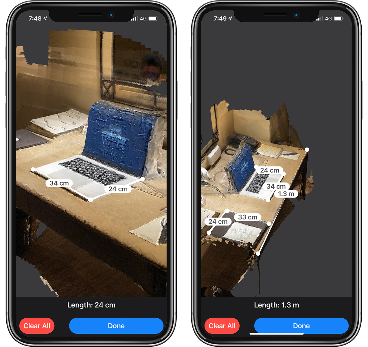 用 iPhone 12 扫描房间就能建模！3D Scanner 量尺寸、摆虚拟家俱超好用 第4张