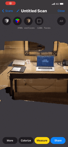 用 iPhone 12 扫描房间就能建模！3D Scanner 量尺寸、摆虚拟家俱超好用 第3张