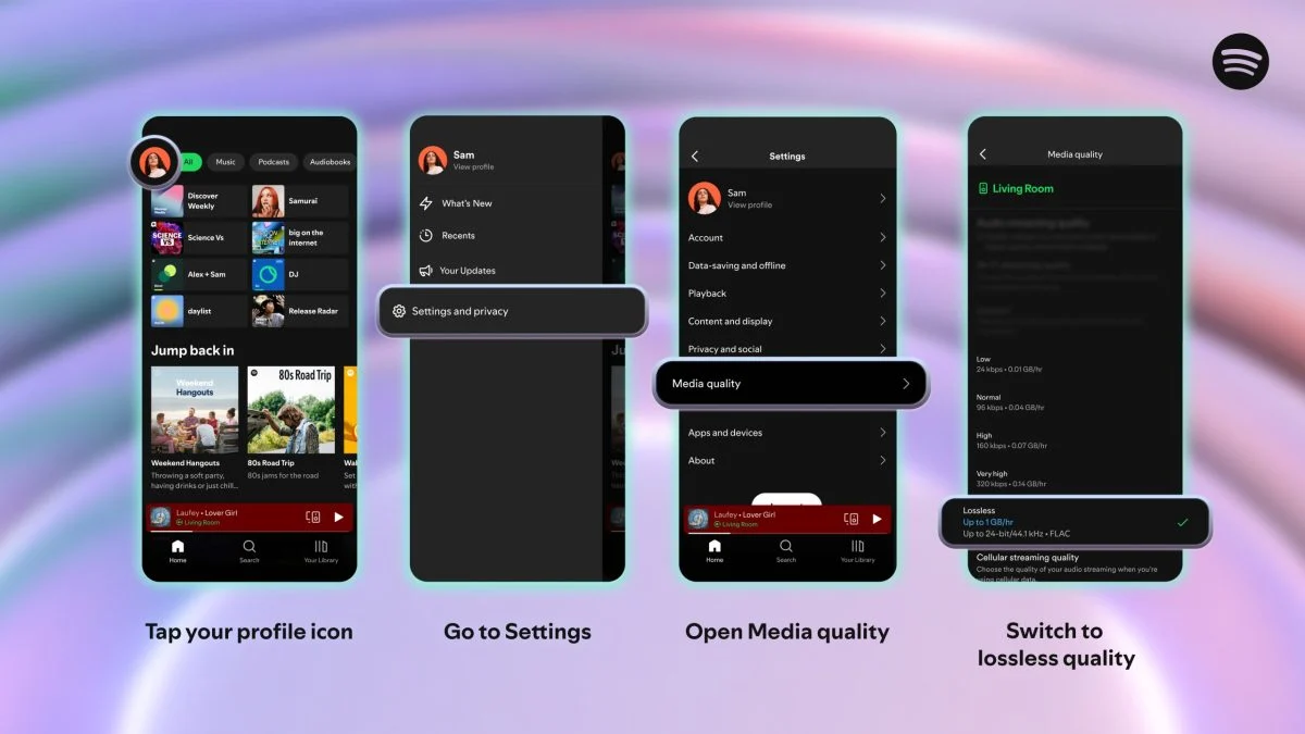 Spotify正式支持「无损音乐」，Premium 订阅户免费使用